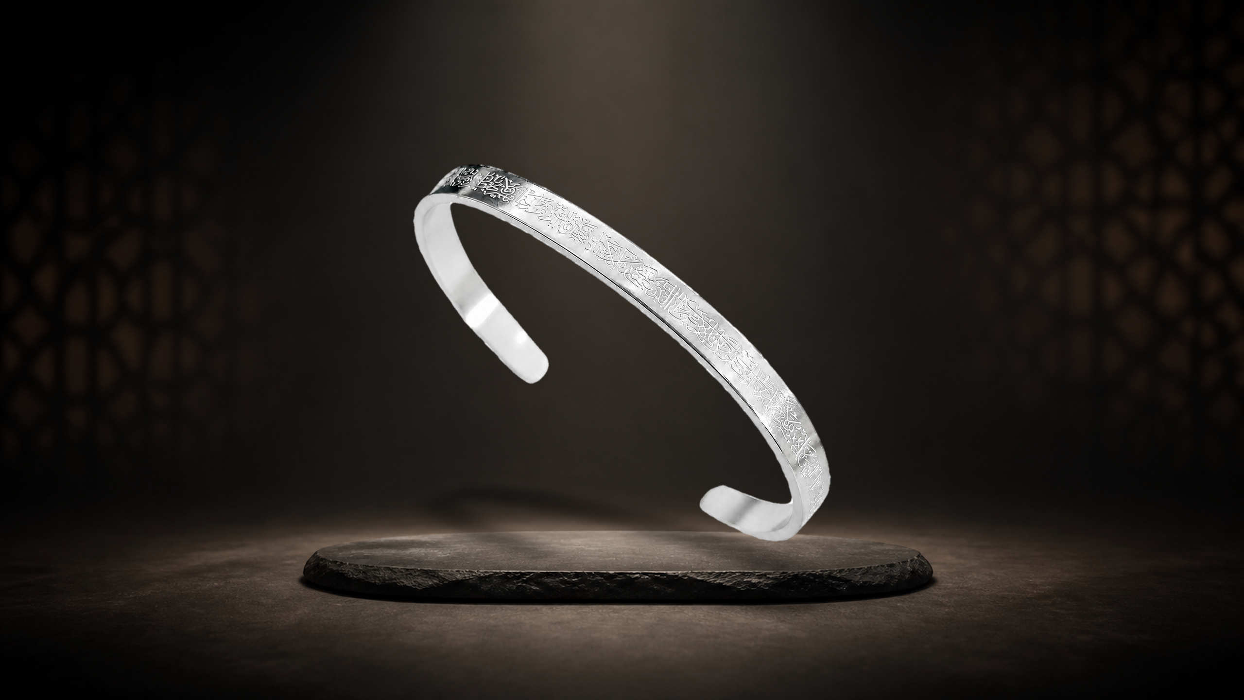 Half Cuff Bracelet - Silver, image 1