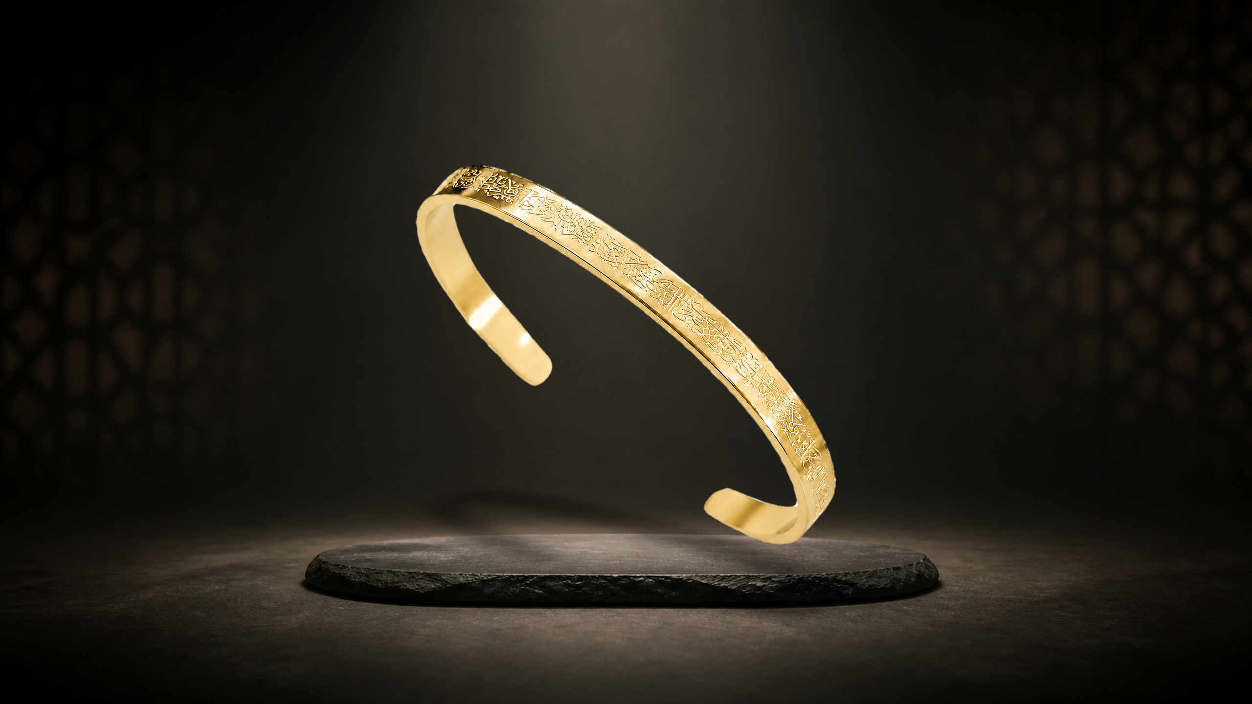 Half Cuff Bracelet - Gold, image 1